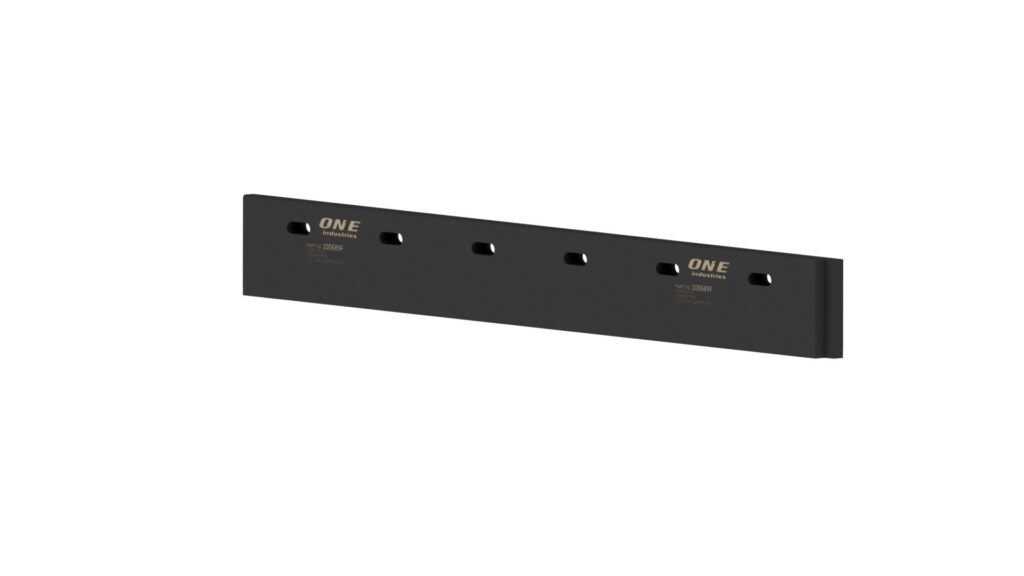 Heavy Duty Vee Plough Blade FRAS Black 90A