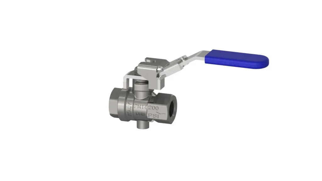 1/4 F/F Venting Ball Valve