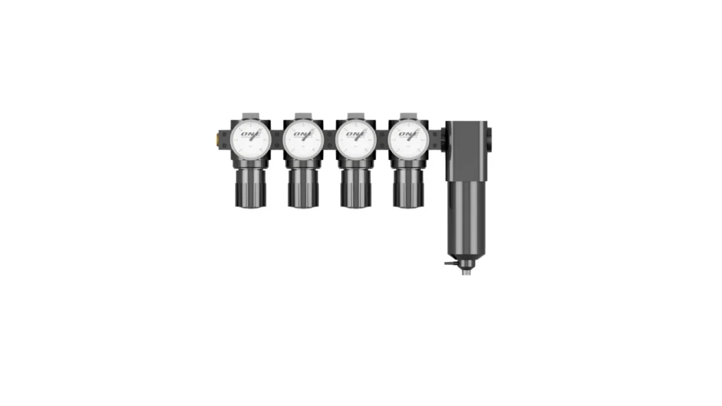 4 Air Regulators with Water Separator